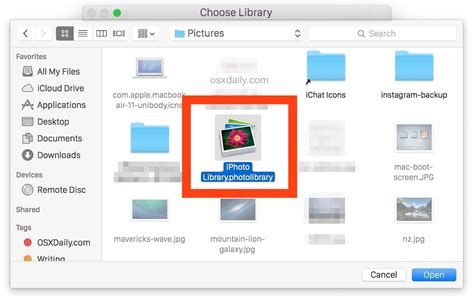 How To Move An Iphoto Library Into Photos For Mac