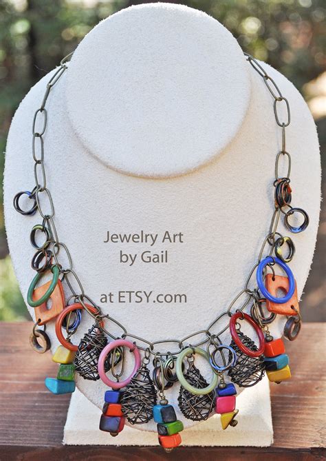 JewelryArtByGail sold at ETSY.com. Custom pieces are available upon 