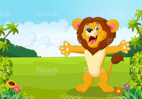 Cartoon Happy Lion Stock Illustration Download Image Now Istock