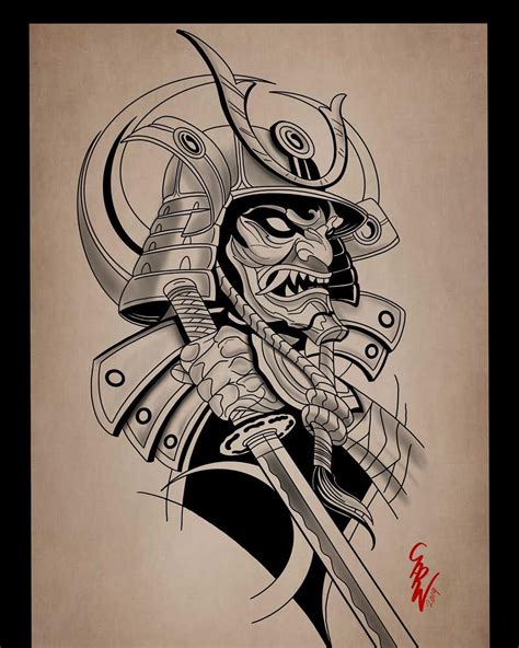 Sintético 197 Samurai Desenho Tatuagem Bargloria