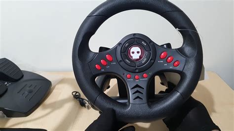 Numskull Multi Format Steering Wheel And Pedalspc Ps4 Ps3 And Xbox