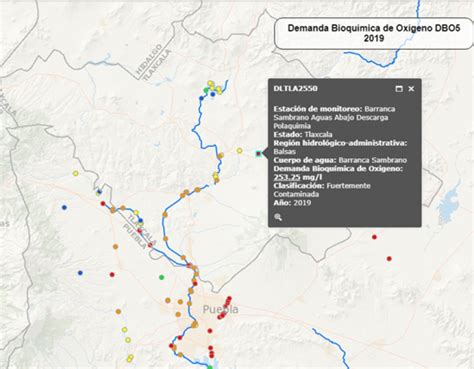 El Mapa De La Contaminación Del Atoyac En Puebla Y Tlaxcala Pcci Los