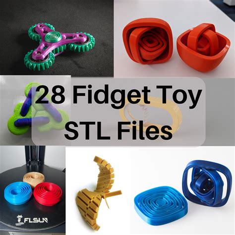 25 Fidget Toy Stl Files 3d Printing Files 28 3d Models Etsy