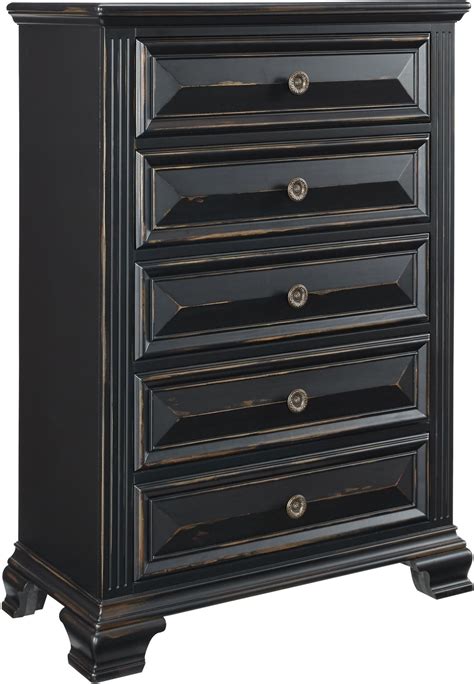 Passages Vintage Black 5 Drawer Chest From Standard Furniture Coleman