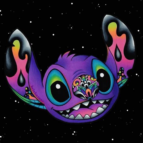 Stitch 👽 Drawing By Brizbazaar Brandi Young Art Fan Art Disney Character Lilo And Stitch