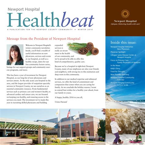 Healthcare Newsletter Templates