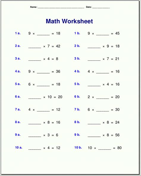 4th Grade Math Worksheets Best Coloring Pages For Kids Math 4th Grade