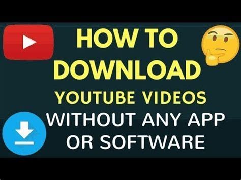 Above all, you can download anything without worrying about any virus. How to Download Videos From YouTube without IDM - YouTube