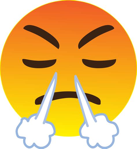 IPhone Emoji Anger Smiley Emoticon PNG Anger Angry Angry Emoji Apple Color Emoji Computer