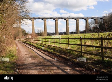 Froncysyllte Wrexham North Wales Uk Telfords Pontcysyllte Aqueduct