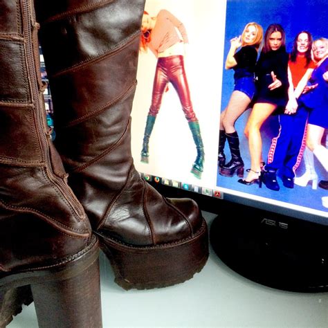 Reserved Spice Girls Buffalo Platform Boots 90s Club Etsy Boots