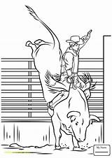 Rodeo Coloring Bull Riding Bucking Printable Drawing Horse Drawings Sheets Easy Supercoloring Horses Cowboy Bulls Patterns Leather Adult Riders Tooling sketch template