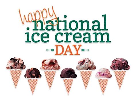 Free National Ice Cream Day Clipart Animations Happy Ice Cream Day