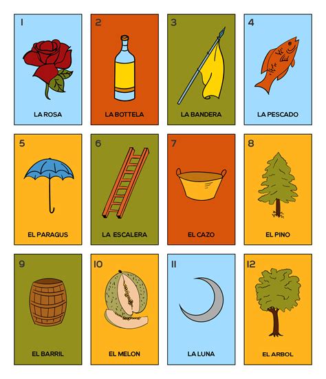 Loteria Playing Cards Printable