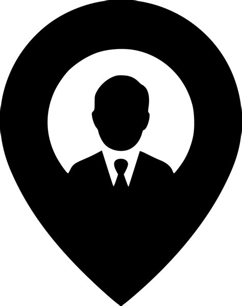 Location Man Place Placement Pin Marker Svg Png Icon Free Download