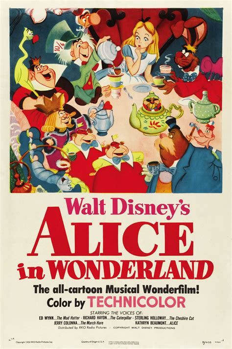 Alice In Wonderland 1951 Film Disney Wiki Fandom