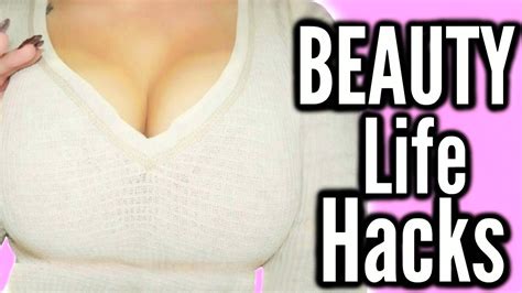 Beauty Life Hacks Big Boobs Youtube