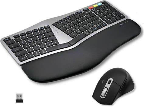 X9 Wireless Ergonomic Keyboard And Mouse Combo 24gbt Optimized For