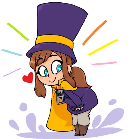 Cute Up Of Hat Kid A Hat In Time Know Your Meme
