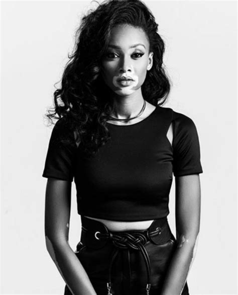 indique fave and high fashion super model winnie harlow is an inspiration to so many people who