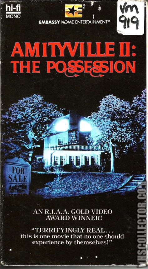 Amityville II The Possession VHSCollector