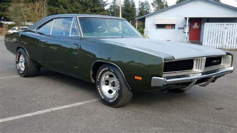 Seller Of Classic Cars 1969 Dodge Charger Greengreen