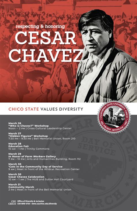 Cesar Chavez Day Cesar Chavez Day Csu Chico