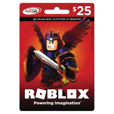 Roblox 25 T Card
