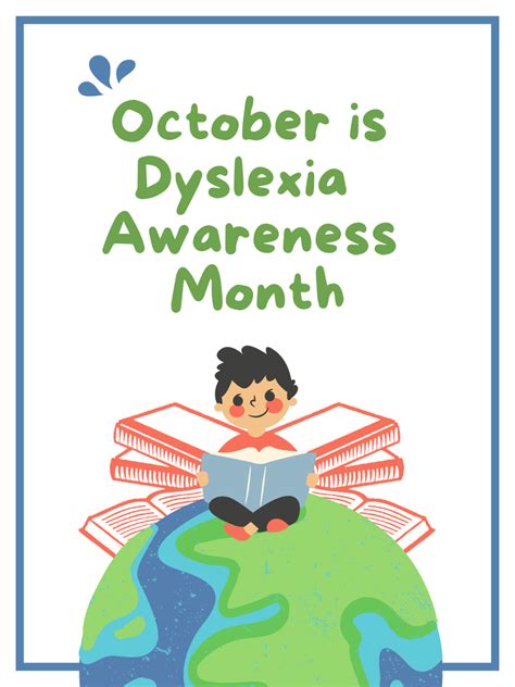 October Is Dyslexia Awareness Month Southwest Middle School