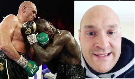 watch tyson fury responds to gloves conspiracy against deontay wilder extra ie