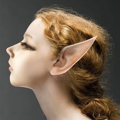 Latex Prosthetic Fairy Pixie Elf Ear Halloween Costume Cosplay Stage