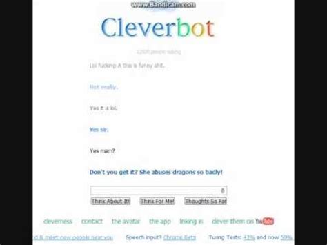 Cleverbot Hilarious Conversation YouTube
