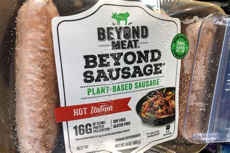 The beyond sausage sandwich offers the favorite taste and texture millions of dunkin' sandwich in honor of dunkin' and beyond meat's biggest breakfast news of the year, dunkin' is celebrating the. Beyond Meat sees sales more than doubling in 2019, shares ...