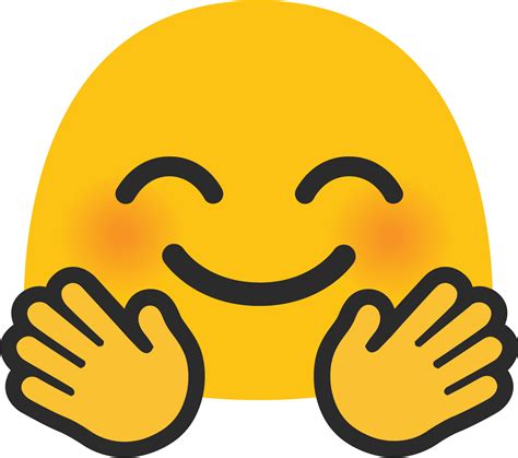 Download Sad Emoji Clipart Upset Hugging Face Hugs Hands Blush Smiley Images And Photos Finder