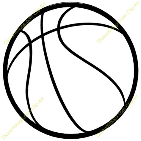 Download High Quality Basketball Clipart Black And White Ball