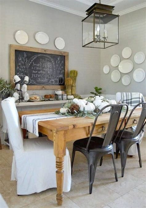 This is often done is by combining the space of the living room and the dining room areas together in one space. 60+ Beautiful Farmhouse Dining Room Table and Decorating ...