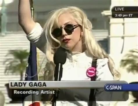 lady gaga delivers a speech at the national equality march lgbt image 21527030 fanpop
