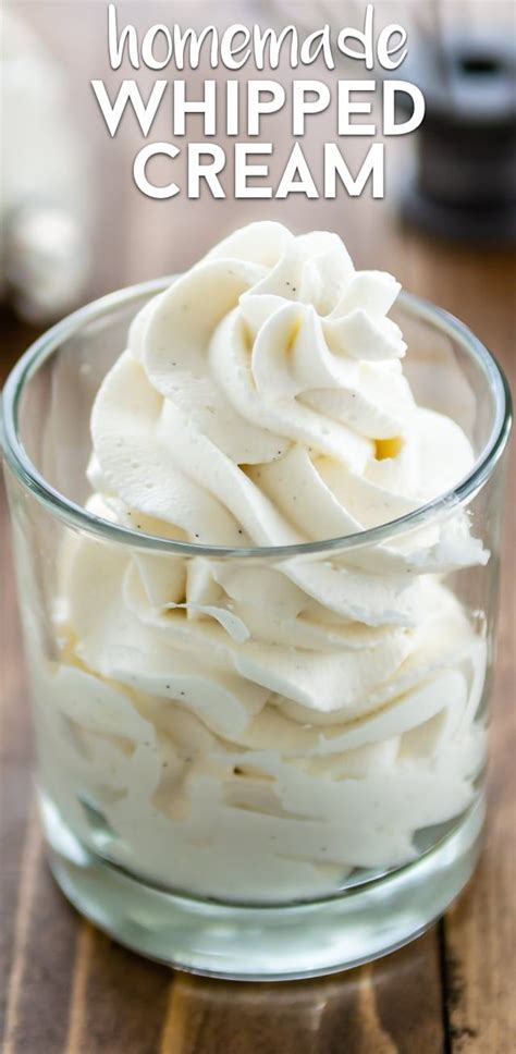 Half And Half Recipe For Whipped Cream Daily Kitchen Recipes