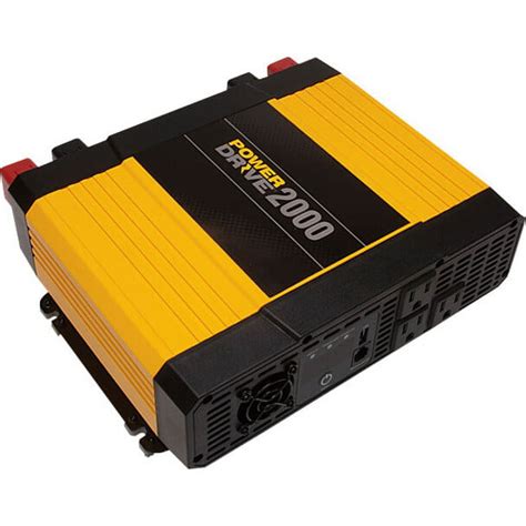 Powerdrive Rppd2000 2000 Watt Dc To Ac Power Inverter With Usb Port And
