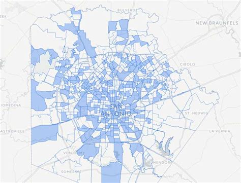 Map Of Bexar County Precinct Chairs Republican And Democrat January