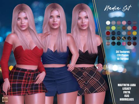 second life marketplace [hh] nadia set