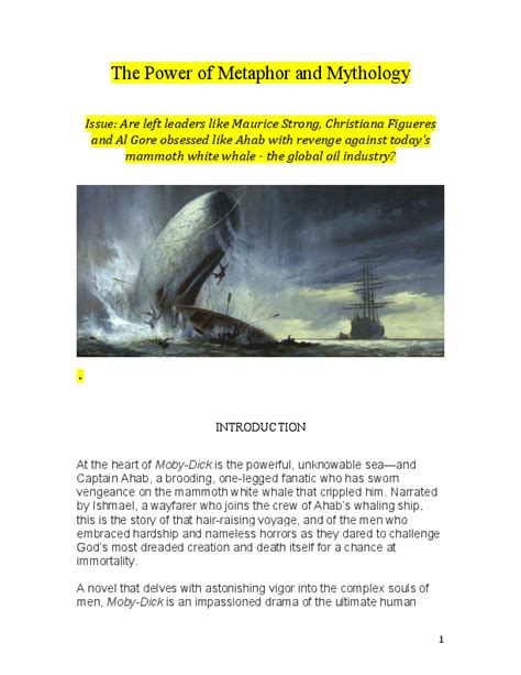 Moby Dick Short Summary Telegraph