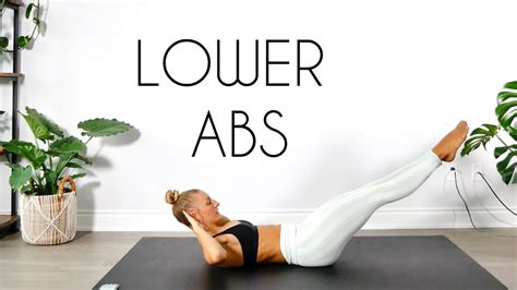 10 Min Intense Lower Abs Workout Total Core Youtube