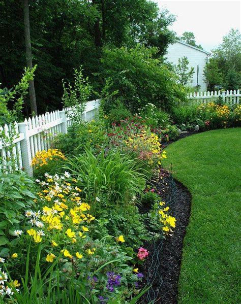 21 Fence Flower Garden Border Ideas You Cannot Miss Sharonsable
