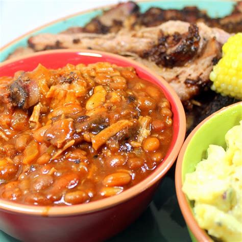 And if you're cooking ahead for a party or picnic. Inspired By eRecipeCards: Smoked Pulled Pork and Beans - Grilling Time Side Dish