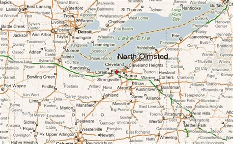 3863 Root Rd North Olmsted Ohio Map Map