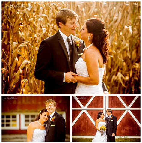 Rustic Fall Themed Outdoor Country Wedding Photos By Liesl Diesel