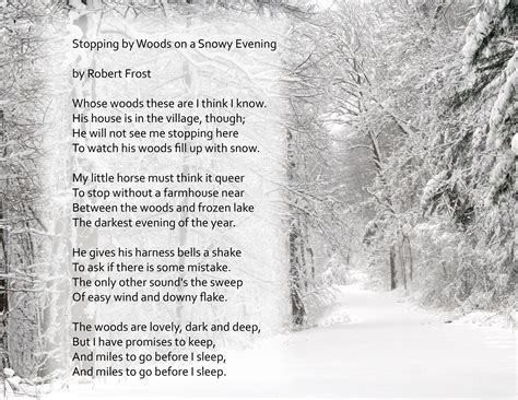 What Are Some Iconic Poems To Get Through A Long Cold Winter Poem