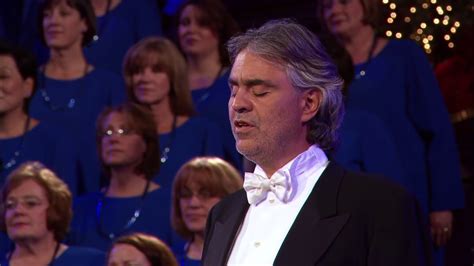 Andrea Bocelli And The Mormon Tabernacle Choir ~ The Lords Prayer ~ Hd