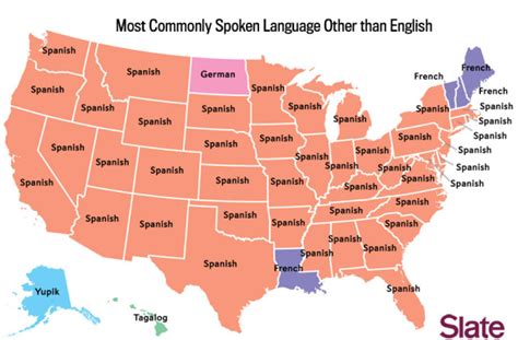 Fascinating Maps of the Most Commonly Spoken Languages in the United ...